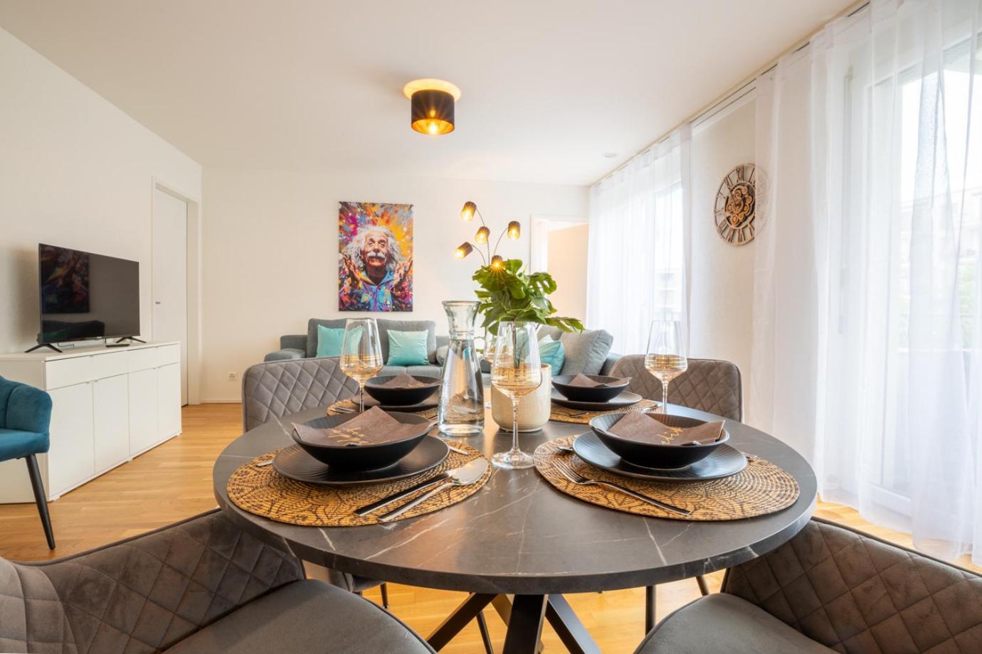 Special Einstein Iiv Apartment, Messe Kleinbasel 10-Star מראה חיצוני תמונה